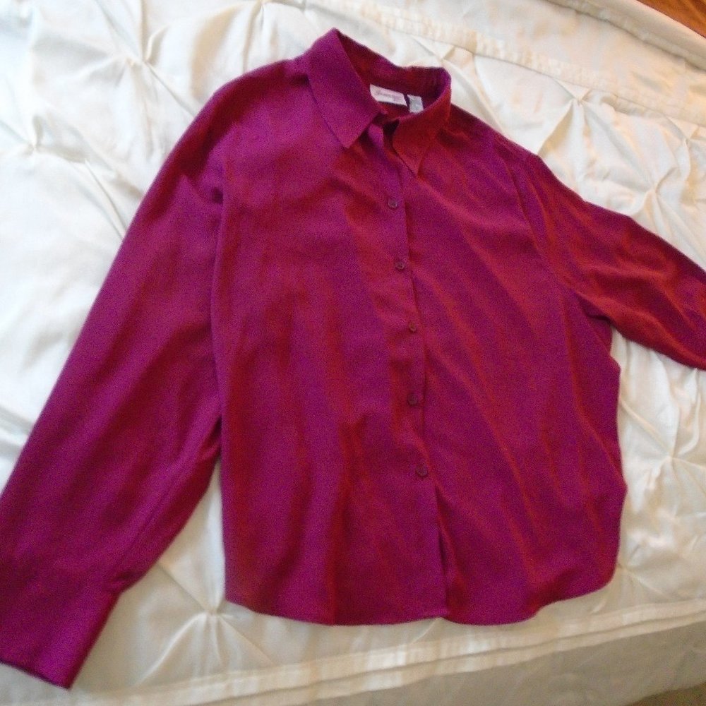 Women's Joanna Plus Red Blouse size 3X NWT